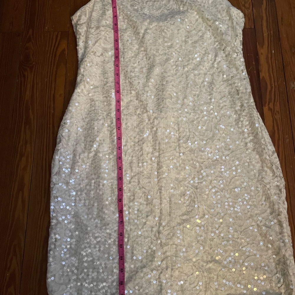LAUREN by Ralph Lauren sequin midi dress - Picture 8 of 10